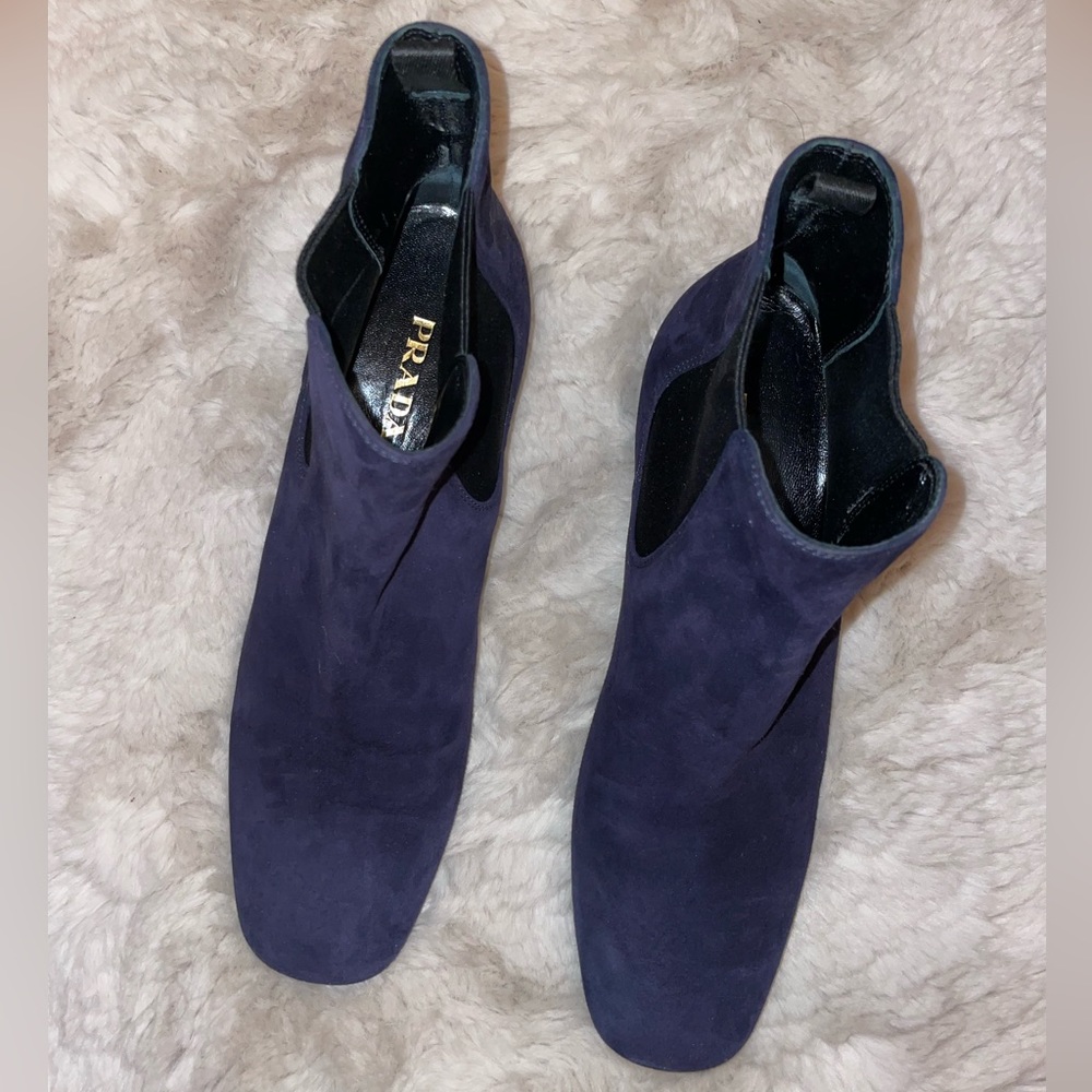 LIKE NEW/HARDLY WORN: Prada Flat Chelsea Boot